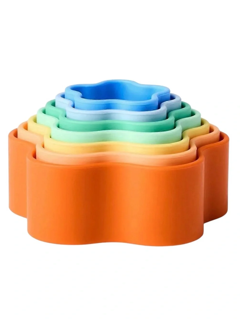 Gigglescape 7 Cup Silicone Stacker